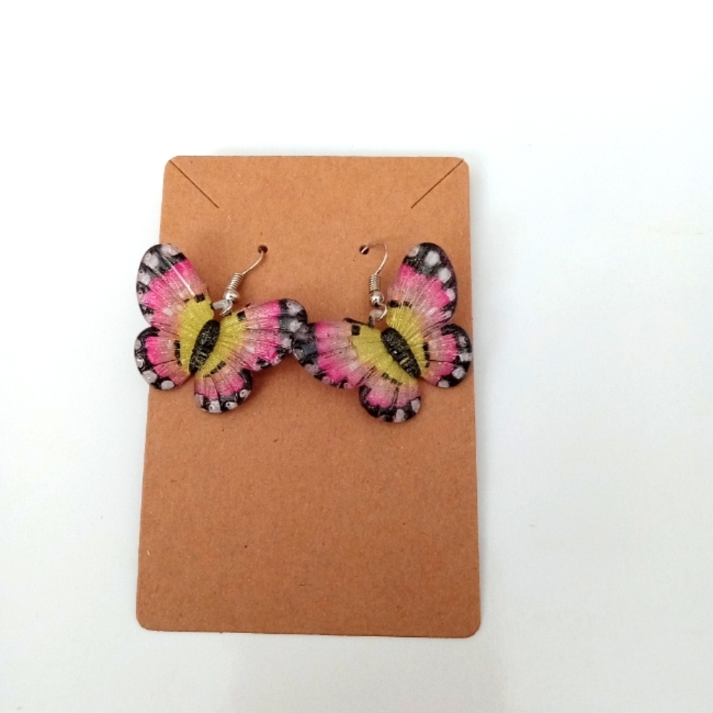 Fashion Jewelry Butterfly Dangle Earrings